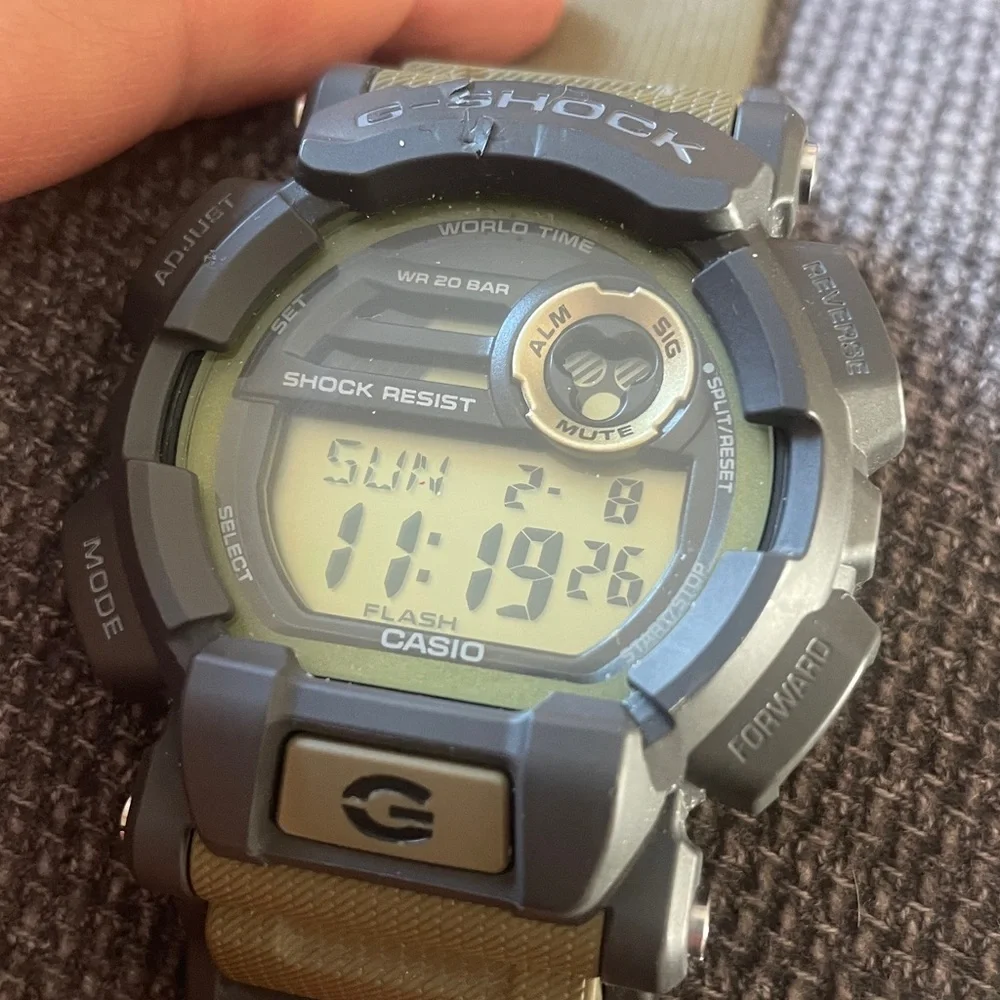 Casio GD-400-9CS Men's Sport Watch - Green